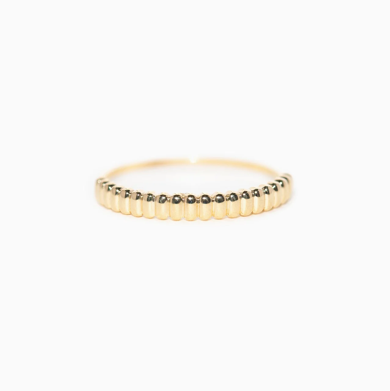14k Solid Gold Hope Ring