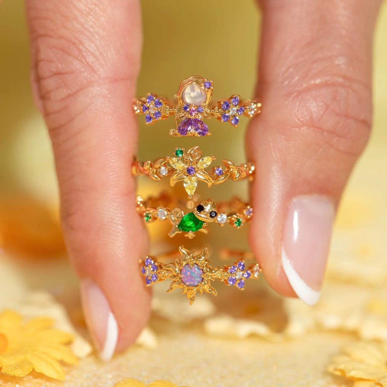 Disney Tangled Corona''s Crest Sun Ring – Bild 4