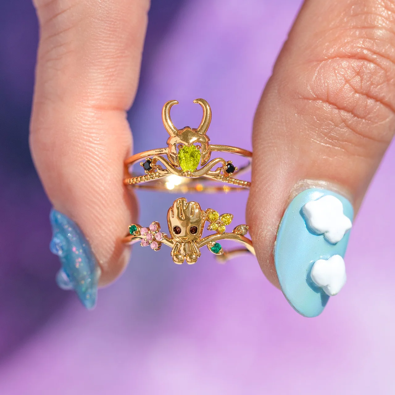 Marvel Studios Loki God of Stories Ring Set – Bild 3