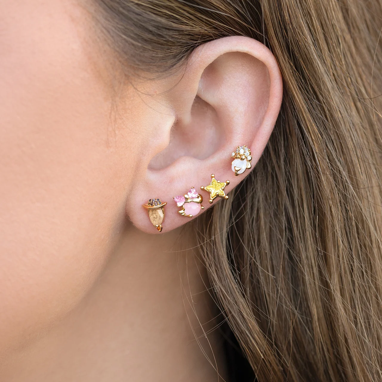 Pixar Toy Story Woody & Bo Peep Earring Set – Bild 2