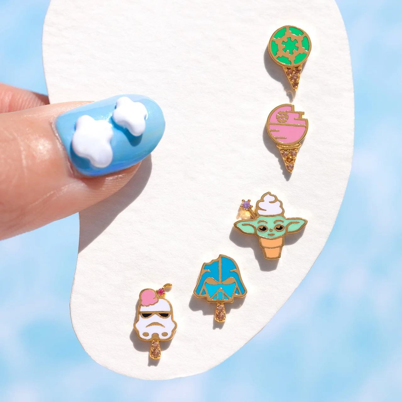 Star Wars™ Imperial Ice Cream Scoop Ball Back Stud – Bild 7